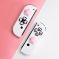 Miniatyrbilde 1 av 4: Love Silikon Myk D-Pad Knapp ABXY Tast Klistremerke Skin Case for Tommelspak Grephette Deksel, A
