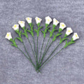 Miniatyrbillede 4 af 5: 10 stk. 1/12 Miniature Tilbehør Mini Ler Calla Lily Simulerings Blomstermodel til Dekoration