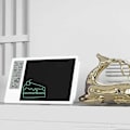 Miniatyrbilde 5 av 5: Klokke Kalender LCD Skrivebrett Elektronisk Digital Grafisk Tegne Vær Pad Temperatur Fuktighetsdisplay