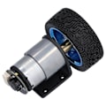 Pikkukuva 2 / 5: Encoder-moottorisarja 6 mm:n akselilla ja kiinnityskannattimella älyautoon, robotti-DIY DC6V JGB37?520600RPM