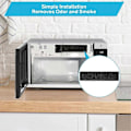 Miniatyrbillede 3 af 5: 5230W1A003A Mikrobølgeovn Kulfilter Udskiftning til Mikrobølgeovn Filter Erstatter LMV1650ST LMV1650SW