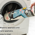 Miniatyrbild 4 av 5: Tflycqsoft Mjuka Tecknade Badrumsmattor Vardagsrumsmatta Badmattor Halkfria Badrum Söt Dörrmatta Badrumsmatta Sovrum Hållbar Köksdörrmatta Områdesmatta R