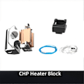 Miniatyrbild 5 av 5: Högpresterande 3D-skrivare Värmeblock Koppar för CHP V6 82W Värmerör 3D-skrivartillbehör Koppar