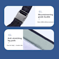 Miniatyrbild 4 av 5: Bärsjal, justerbar bärsele, baby wrap sjal, amningssjal Dark blue