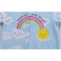 Miniatyrbild 5 av 8: 2023 Höst Vinter Varm Nyfödd Baby Sparkdräkt Pyjamas Fleece Fot-inlindad Jumpsuit Bebis Flicka Tecknad Söt Pjms style 2 9M