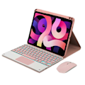 Miniatyrbild 2 av 5: Surfplattafodral för Mi Pad 6 Pro 11 tum Touchpad Bakgrundsbelyst Tangentbord med Mus Sakura Rosa