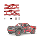 Pikkukuva 4 / 5: 2 kpl Metalliset taka-alatukivarret ARRMA Mojave 1/7 6S 4WD RC-kuorma-auton päivitysosiin, punainen