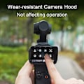 Miniatyrbilde 3 av 5: Solskjerm Linsehette Antirefleks Vanntett Antireflekterende Sollysblokkerende Linsehette for DJI OSMO POCKET 3