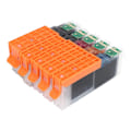 Miniatyrbillede 5 af 5: Blækpatronsæt Sort og Farve Blækpatron Combo til PIXMA MG5770 MG6870 MG7770 TS5070 TS6070 TS8070 BK BK C M Y