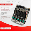 Miniatyrbillede 4 af 5: -APTX1 Bluetooth Digital Forstærker 2.1 Kanal Qualcomm BT Forstærkerkort 100W+100W+200W Bas Forstærker QCC3034+TPA3221 C