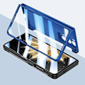 Miniatyrbilde 5 av 5: For Honor Magic V2 5G Skin-touch telefondeksel med herdet glassfilm og pekepenn Dark Blue