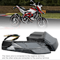 Miniatyrbillede 4 af 5: Motorcykel LED Baglygte Røget Linse PMMA Linse Stoplys Erstatning for Ducati HYPERMOTARD 821 939 950 SP 2012?2021
