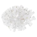 Miniatyrbilde 1 av 5: 100 stk. TF1013D CAT5 RJ45-kontakt 8P8C Ethernet-kabelkobling Krystallhode for nettverkskommunikasjon