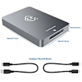 Pikkukuva 4 / 5: CFexpress Type a -kortinlukija USB3.1 Gen2 -sovitin 10 Gbps Windows XP:lle kaapelilla SLR-kameralle