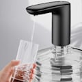 Miniatyrbillede 2 af 5: Automatisk Elektrisk Vanddispenser Husholdnings Gallon Drikkeflaske Kontakt Smart Vandpumpe Vand Sort
