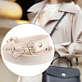 Miniatyrbilde 5 av 5: Veskestropp Skulderveskestropp Avtakbar Slitesterk Solid Spenne Veske Stropp Erstatning Veskestropp for Dokumentmapper Crossbody Veske white