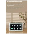 Pikkukuva 1 / 5: FM55 Radio 7-tuumainen FM-radiovastaanotin MP4-videosoitin Stereo Subwoofer Bluetooth-kaiutin Tallennin TF USB-soitin Harmaa