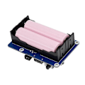 Miniatyrbillede 2 af 5: UPS Hat til Raspberry Pi4B/3B 5V Afbrydelsesfri Strømforsyning 5A Høj Strøm Opladning Pogo Pin Design
