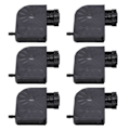 Miniatyrbillede 1 af 5: 6 stk. blækdæmper PP Anti-korrosion Glat output Printerdæmper Udskiftning til 4880 4800 7800 7880 9800