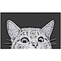 Miniatyrbild 1 av 3: Tflycq Dörrmatta för Katt, Inomhus Utomhus Välkomstmatta, Lera-absorberande Dörrmatta, Entrématta, Matta för Uteplats/Inomhus Entré, Halkfria Mattor med Gummibaksida
