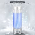 Miniatyrbilde 4 av 5: Hydrogenvannflaske Generator 400ml Bærbar Oppladbar Hydrogenrikt Vann Helsekopp Rask Elektrolyse for Hjemmekontor Reise Trening