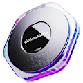 Pikkukuva 4 / 5: 2-in-1 langaton Carplay-sovitin RGB-valaistuksella, muuntaa saumattomasti langallisen Android Auton langattomaksi