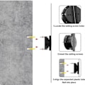 Miniatyrbilde 4 av 5: WIFI 3D Holografisk Projektor 352LED Holografisk Vifte for Bilde Video Butikk Bar Fest Reklame Display EU Plugg
