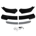 Miniatyrbilde 1 av 5: 6 stk. Frontfangerleppe Separator 150cm Forbedret Utseende Fangerleppe Diffuser Splitter Universal for Accord Civic Med Grå Frontleppe