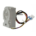 Miniatyrbilde 3 av 5: EAU63103205 Kondensatorviftemotor for kjøleskap, erstatter 73132 73133 LFXS24623B DC 12V 4-pinners viftemotor