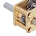 Pikkukuva 3 / 5: JGYN20 DC Nopeuden Alennus Metallimoottori Hiljainen Mini-kierukkavaihdemoottori DIY-robottileluihin (68 RPM)
