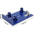 Miniatyrbillede 2 af 5: Glasflaskeskærer, flaskeskærer til flasker, justerbart flaskeskærer DIY-værktøj (gul) Blue