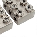 Miniatyrbild 3 av 5: 1 Par Positiv Negativ 12-vägs Kraftiga Batteripoler Klämmor Blybatteri Polanslutning för Bil