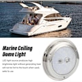 Miniatyrbilde 4 av 5: 5.5in Marine Taklampe Dome Lys 42LED IP65 Vanntett Innvendig Overflatemontert Lys for Caravan RV Båt Yacht