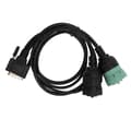 Scanner Diagnostikkabel 402048 6-Pin 9-Pin Kodläsare Adapter Ersättning för NEXIQ USB Link1