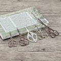 Miniatyrbillede 4 af 4: Vintage Sy Saks i Rustfrit Stål Klassisk Klipning DIY Håndværktøj (#1)