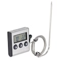 Miniatyrbild 2 av 5: Elektronisk köttermometer med sond digital ugn för matlagning köksgrillning med förinställd temperaturtimer