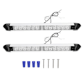Pikkukuva 1 / 5: 2 kpl RV LED Kuisti Markiisi Valot DC 12V - 24V Energiaa Säästävä Ulkokäyttöön Tarkoitettu Markiisi Hyötyvalonauha Kuorma-autoihin Asuntovaunuihin Perävaunuihin
