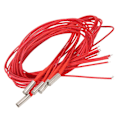 Miniatyrbilde 1 av 5: 5 stk. varmeelementpatron DC 24V 40W rustfritt stål 6x20mm tilbehør for 3D-printer 1,5m / 4,92ft