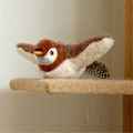 Miniatyrbillede 1 af 5: Kat Katteurt Legetøj til Katte Flappende Katteurt Legetøj Levende Kvidrende Simulation Fugl Interaktivt Legetøj, C