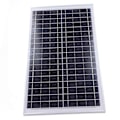 Miniatyrbillede 2 af 5: Solpanel Polykrystallinsk Silicium Nem Montering Robust Solcelle Fotovoltaisk PV Plade 30W 18V