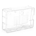 Miniatyrbillede 3 af 5: Frostet Gennemsigtigt Beskyttelsesetui Cover Boks Tilbehør Passer til Raspberry Pi 3B 3B+