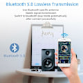 Miniatyrbillede 5 af 5: Bluetooth DAC Digital til Analog Audio Konverter med Bluetooth Modtager med Volumenkontrol Volumenjustering 3.5mm