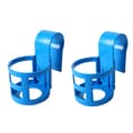 Pool Kopholder Undgå Spild Poolside Drikkeholder Over Jord Pool Tilbehør til Runde Pool Bar Top Skinner 2 stk, Rund