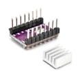 Pikkukuva 2 / 5: StepStick askelmoottoriohjainmoduuli 3D-tulostintarvikkeet jäähdytyselementillä DRV8825 DC 8.2?45 V