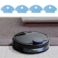 Miniatyrbilde 5 av 5: 4 stk. Moppekluter Erstatning Passer for Deebot Ozmo 930/610 Robotstøvsuger