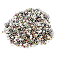 Miniatyrbild 1 av 5: 1440 st Rhinestones Glasstenar Flatback Kristall Nagelkonst Dekoration Smink Kläder Skor
