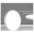 Miniatyrbilde 2 av 5: Tuya Zigbee Smart LED Taklampe Romdekor Taklampe App Stemmekontroll for Alexa/ Runde Taklamper