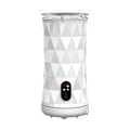 Miniatyrbilde 1 av 5: Melkeskummer 4-i-1, varm og kald skummaskin med automatisk avstenging, steamer for kaffe, latte, cappuccino, matcha - Hvit