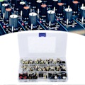Miniatyrbillede 3 af 5: 80 stk. Potentiometer B5K B10K B20K B50K B100K Lineær Taper Sæt Kit med Knap til Lydkontrol