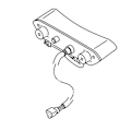 Pikkukuva 2 / 5: ATV LED Takavalot Jarruvalo Takavalo 5TG-84710-21-00 YFZ 450 YFZ450 2006-2009 Takavalo Musta